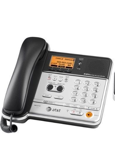 AT &amp; T telephone busness home office 2 line digital plus 5.8 GHz TL 76108 mint