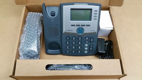 Cisco Linksys SPA941 IP VoIP Business Office Desk Phone Complete w/Power Supply