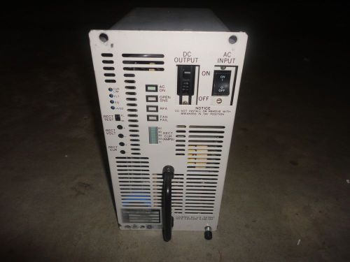 LORAIN A50B50 50A 50V RECTIFIER 486523400 with all Front Screws &amp; working Fan