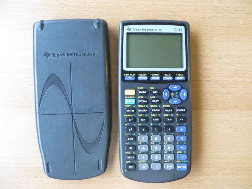 T3:  Texas Instruments TI-83 Calculator Perfect working Condition