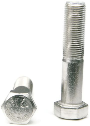316 stainless steel hex cap screw bolt pt unf 3/4-16 x 3-1/4, qty 100 for sale