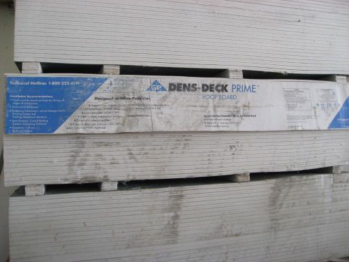Georgia Pacific Dens-Deck Prime Roof Board Sheathing Material OSB Plywood 4X8