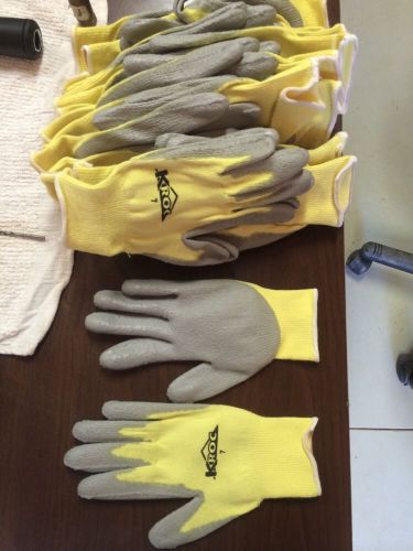 MAGID KEV4326 K ROCK Work Gloves New 12 Pairs Kevlar Reinforced (OR)