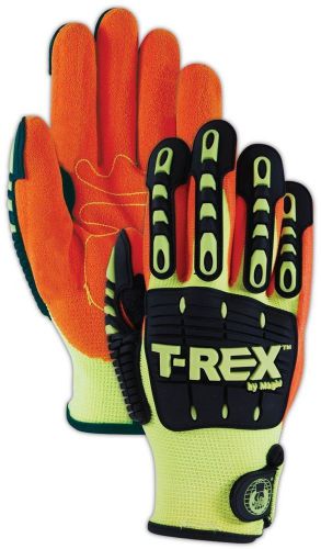 Rex Men Impact Glove Large Seamless Polyester Shell Trx500tl