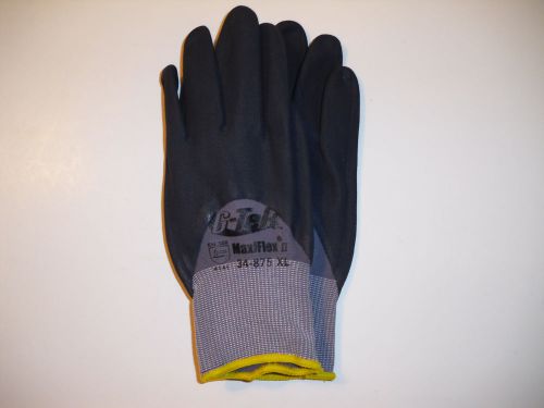 G-Tek Maxiflex II work gloves 34-875 XL