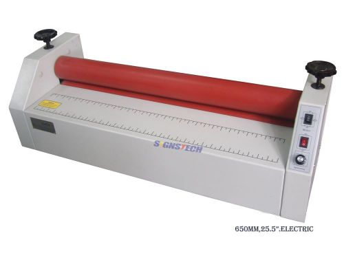 Brand new electric 650mm cold laminator desktop laminating machine+pedal,25.5&#034; for sale