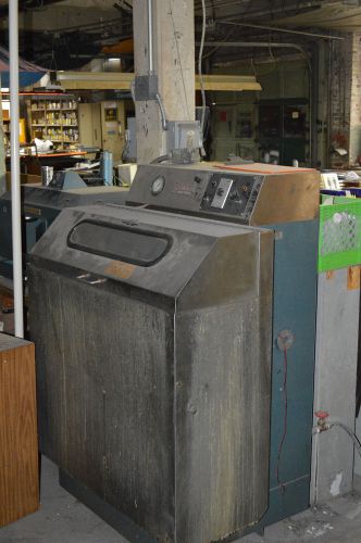 Robertson automated washout tank printing plates photopolymer for sale
