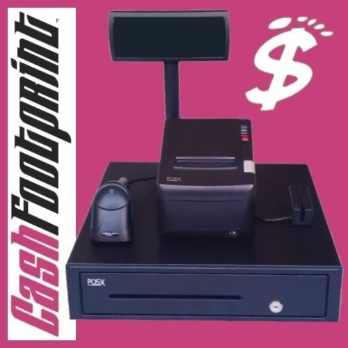 POS Hardware Kit/Bundle,Receipt Printer,Cash Drawer,Barcode Scanner,MSR,Display.