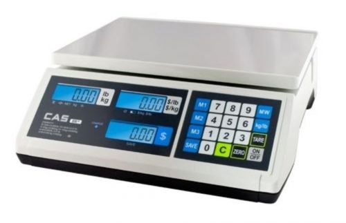 30 lb x 0.01 lb price computing scale lcd display - ntep - dual range for sale