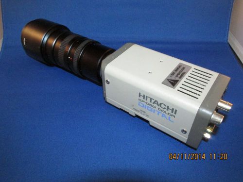 Hitachi Model: KP-D50 Color Digital Camera with TV Zoom Lens 18-108mm F2.5