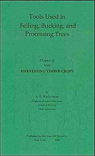 Tools used in felling, bucking, and processing trees for sale