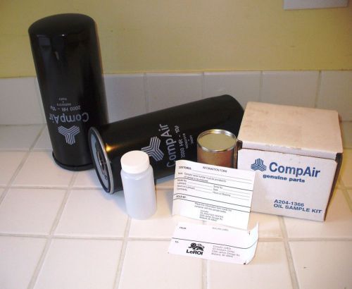 Genuine compair  98262-219 filter w/ compair oil sample kit