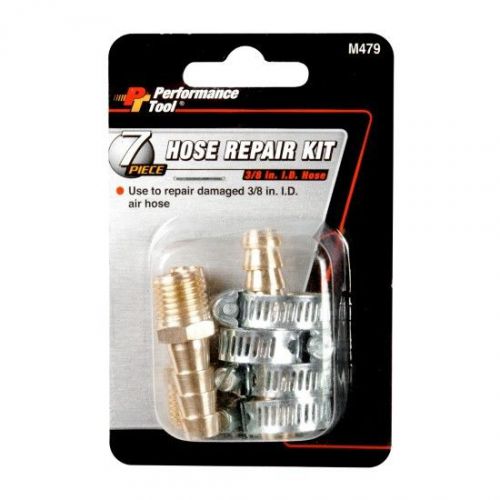 Wilmar tools performance tool 7 piece 3/8&#034; air hose repair kit m479 for sale