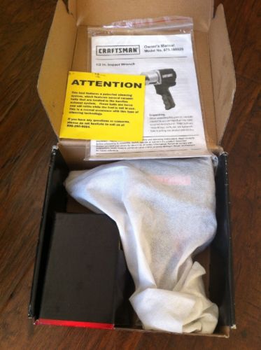 Craftsman 1/2&#034; Impact Wrench Pneumatic/Air Gun, Part # 16882