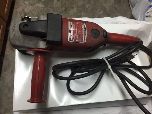 Used milwaukee 7-9&#034; angle grinder/sander heavy duty cat. no. 6072 for sale