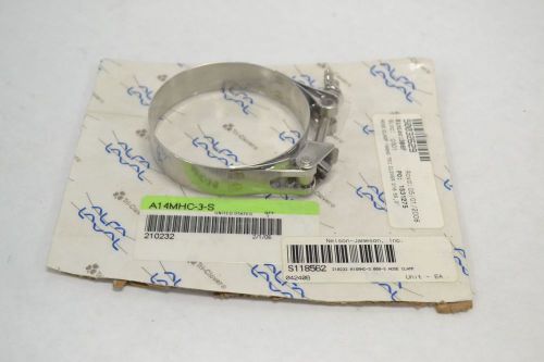 Tri clover a14mhc-3-s stainless sanitary hose tube fitting clamp 3in b265263 for sale
