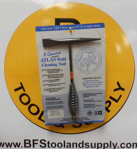 New - atlas 378-l weld cleaning cone &amp; chisel made in usa flex-o coil grip for sale