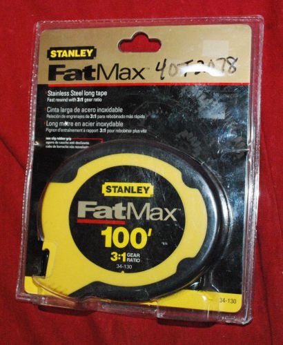 Stanley FatMax 100&#039; Long Tape Rule - 34-130 - NIP