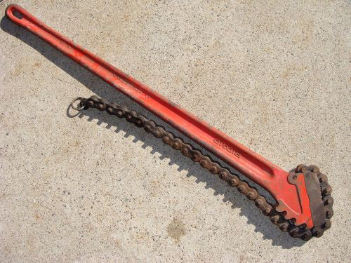 Ridgid c-36 chain pipe wrench *worksgr8* nr for sale