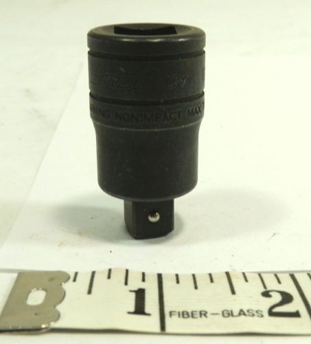 Snap-On #GSAF1E Socket Drive Adapter, 1/2&#034; to 3/8&#034; Drive, Used ~ (Loc17)