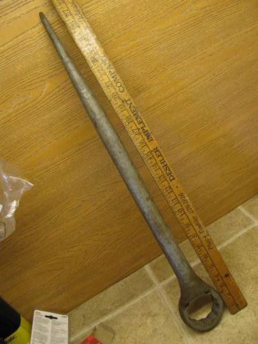 Vintage Williams 8914 2 3/8&#034; Box End Spud Drift Pin Wrench Ironworker Steel Work