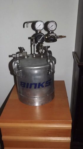 Binks   pressure paint pot   in good conditions