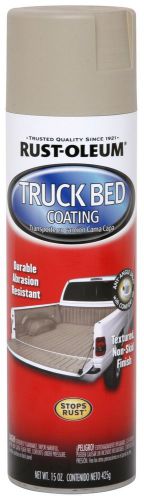 Rust-Oleum Automotive 253438 15-Ounce Truck Bed Coating Spray, Tan Brand New!