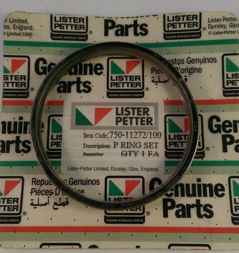 Lister Petter Piston Ring Set +1.00mm for Later LPA2 LPA3 Engines 750-11272/100