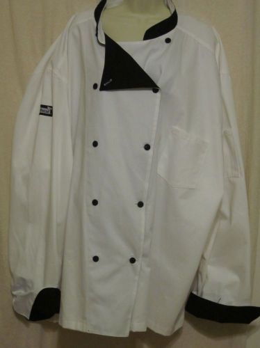 ChefWear Chefs Coat Jacket 4X 4XL White Men Womens Halloween Costume Adult USA