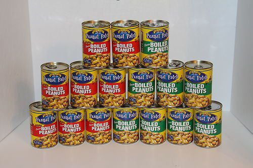 Peanut Patch Green Boiled Peanuts (16 Cans) (8 Original &amp; 8 Cajun)