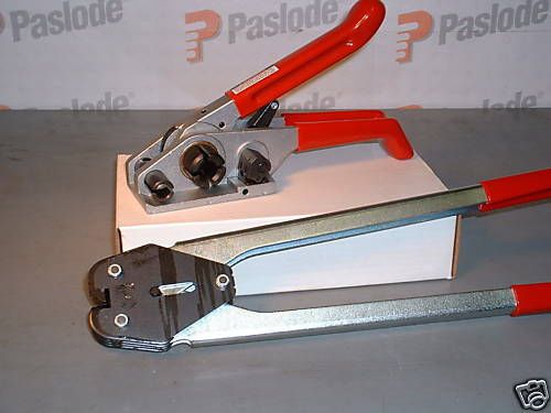 Hd tensioner/sealer set for 5/8&#034; plastic strap for sale