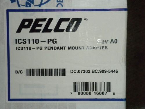 Pelco ICS110-PGPendant Mount Adapter GTIN00700880168875