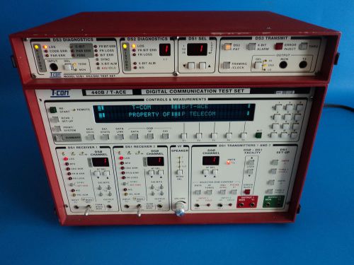 T-COM 440B/ T-ACE Digital Communication Test Set  52B+ S/W OPT. 1,7,11,12,13,14
