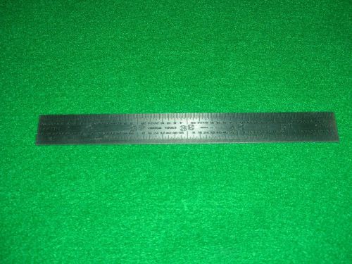 Omega tools 6&#034; stainless steel machinist ruler for sale
