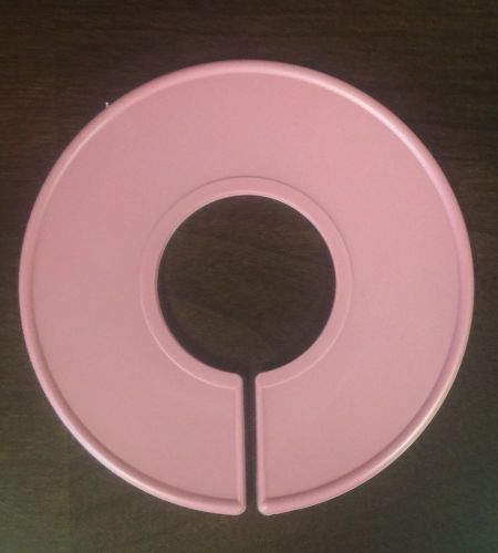 10 NEW Clothing Pink Blank Size Rack Ring Closet Divider