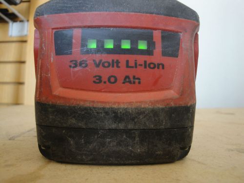 HILTI 36V Li-Ion BATTERY  B 36/3.0 36 Volt LiIon for TE 6-A, 7-A 403458