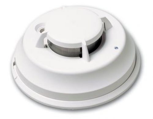 Smoke detector dsc fsa-210bt with heat - lot of 3 each - tyco - 2 wire - new for sale