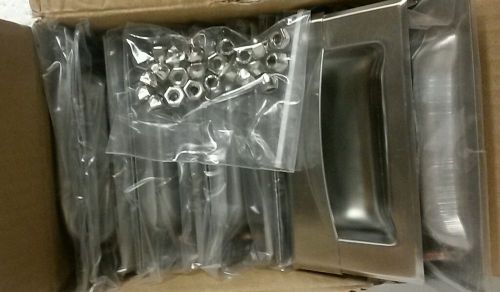 Component    P63-1012 Stainless Steel Drawer Pull w/Frame Beveled Edge  12pack