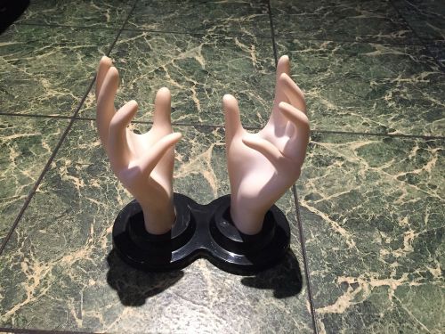 Ring Holder Stand Display Two Hands