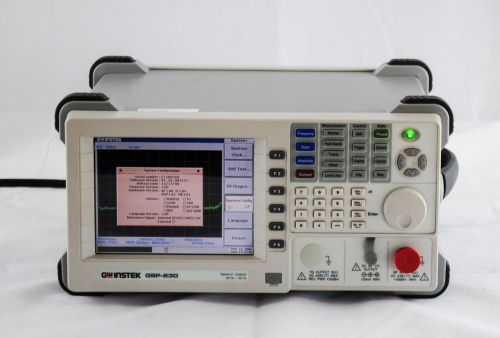 GW Instek GSP-830 Spectrum Analyzer, 9kHz to 3GHz Barely Used w/90 Day Warranty!