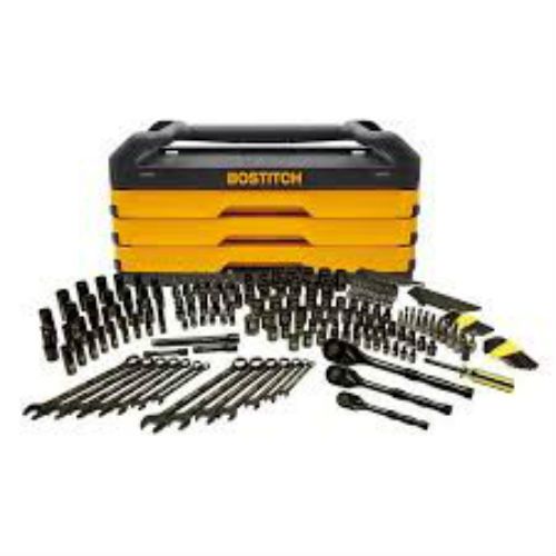 Bostitch 235-Piece Master Set Fully Loaded With Black Chrome Tools AntiCorrosive