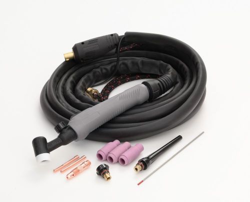 Tweco Fabricator TIG Torch  Package &amp; Accessories (12.5 Ft., 8 PIN) 17V W4013802