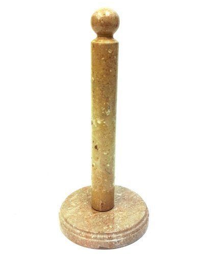 Nature Home Decor THR490SB Sahara Beige Marble Classic Paper Towel Holder