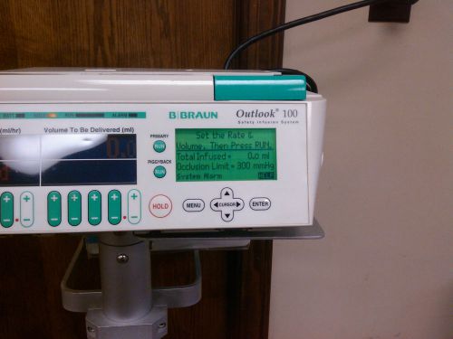 Braun Outlook 100 Safety Infusion System Cat 620-100