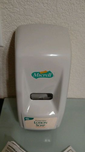 Micrell Soap Dispenser Wall Mountable In Dove Gray, Industrial