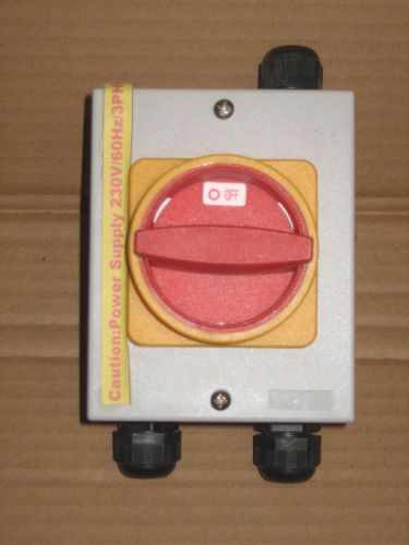 3 Pole Rotary on/off Switch 440V 32A  ZH-C332