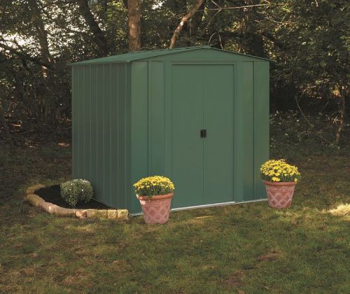 Arrow metal shed kit  6x7 sheds for backyard tool storage - small diy prefab for sale