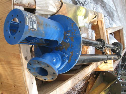 Yeomans 4&#034; commercial / industrial sump pump, deep pit, top motor mount, unused for sale