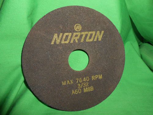 Norton 6 x 3/32 x 1-1/4&#034; A60-M8B Non-Reinforced Cutoff  Wheel   USA