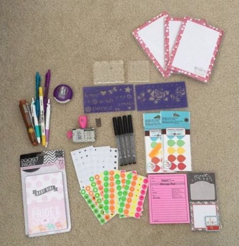 Stantionary Extras (Use In Filofax, Fraklin Covey, Gillio, Or Other Planners)